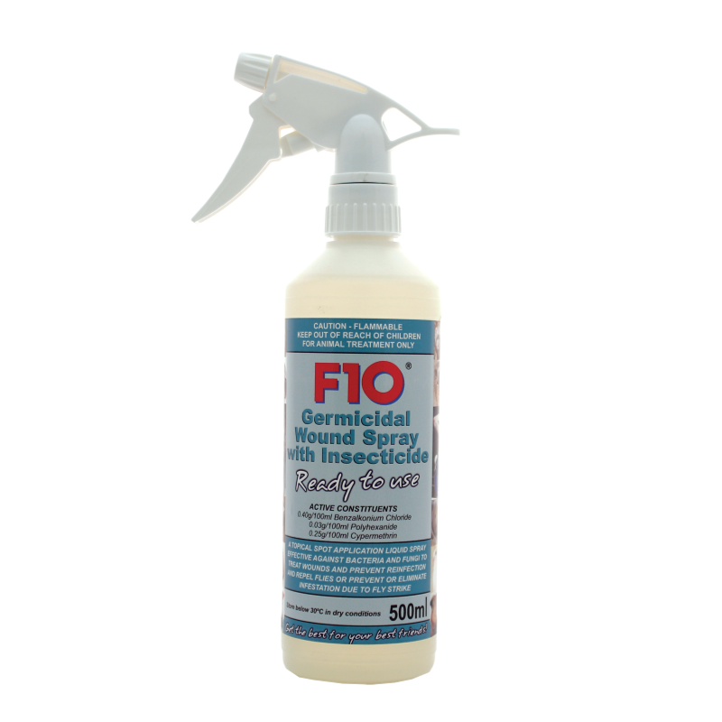 Incision Spray F10 Germicidal Wound Spray with Insecticide 500ml – Il est